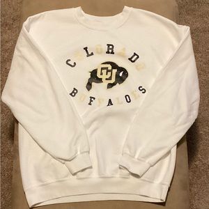 Colorado buffaloes crewneck sweatshirt